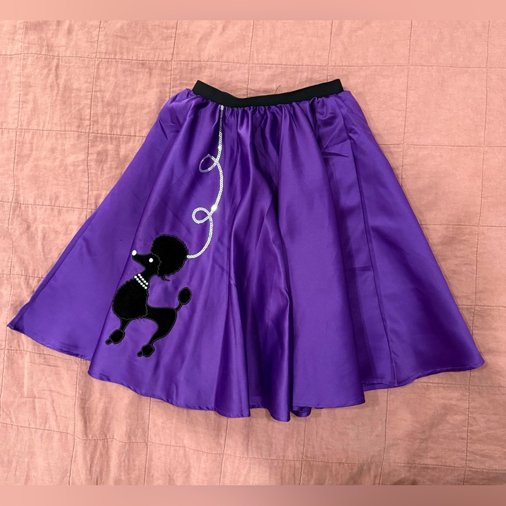 Purple Poodle Skirt